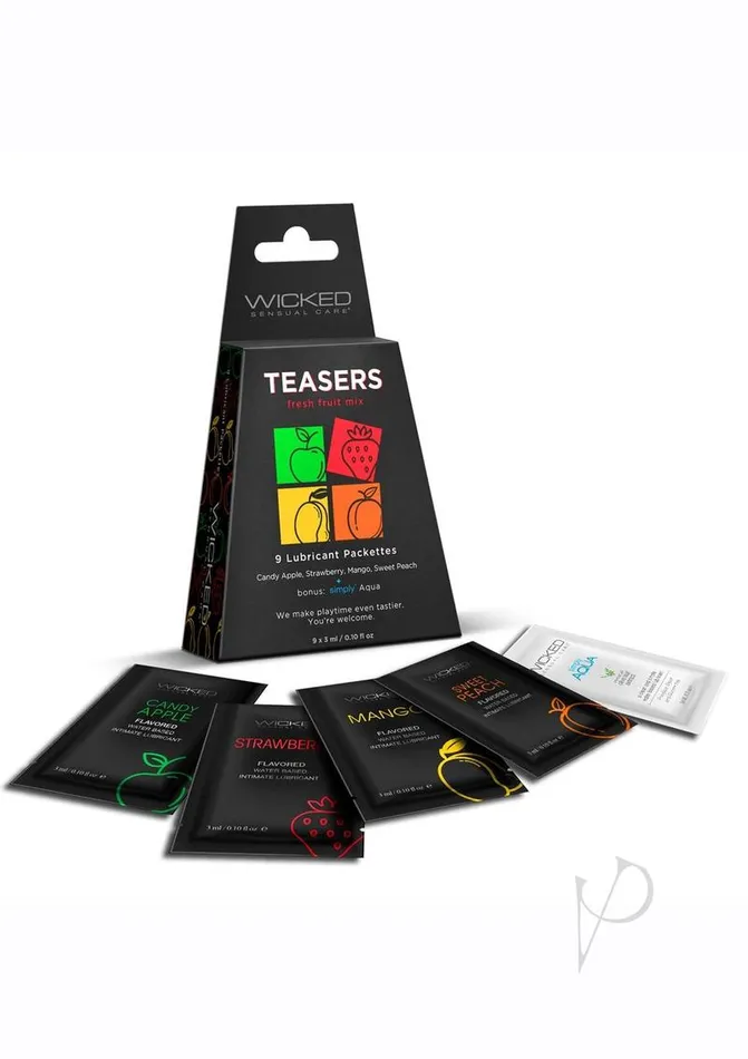 Vibrators Wicked Sensual Care Teasers Fresh Fruit Mix