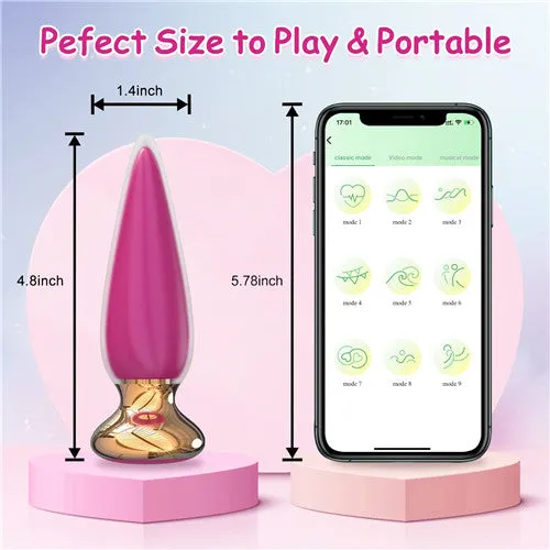Female Sex Toys | Aimitoy App & Remote Control Anal Vibrator Sharpay