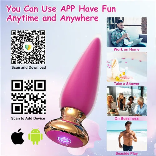 Female Sex Toys | Aimitoy App & Remote Control Anal Vibrator Sharpay