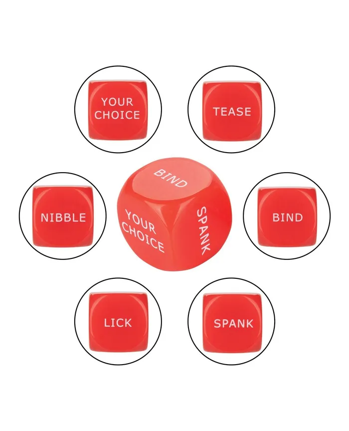 Lets Get Kinky Dice | Calexotics Vibrators