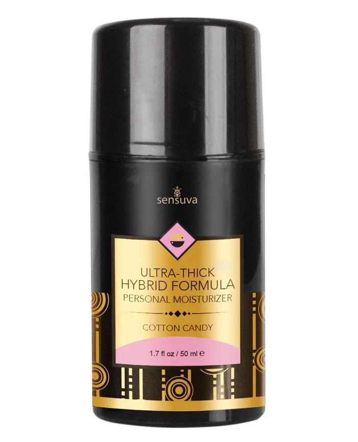 Sensuva Sensuva Ultra Thick Hybrid Personal Moisturizer 17 oz Cotton Candy Female Sex Toys